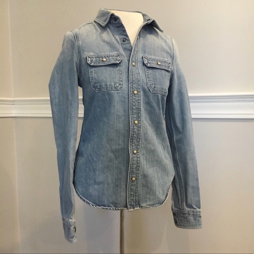 All Saints Denim Top
